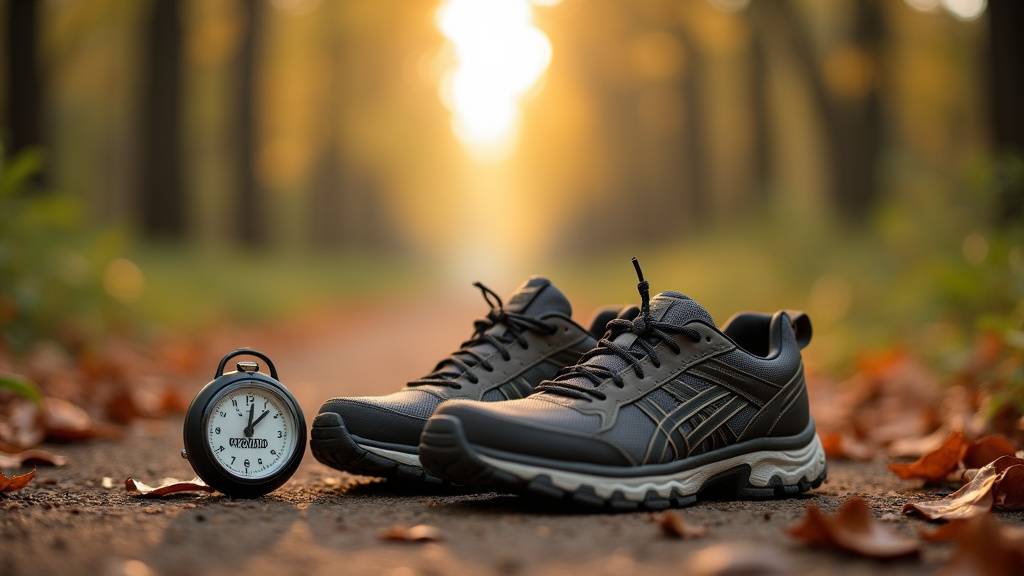 Illustration d'une personne marchant pour atteindre 10 000 pas par jour