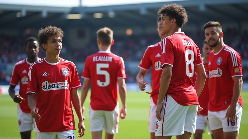 Jeunes talents de l'académie de l'Olympique Lyonnais