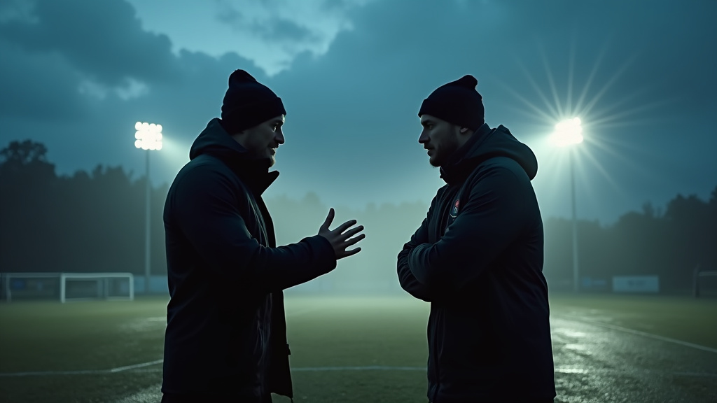 Patrick Vieira à l'entraînement avec le Genoa