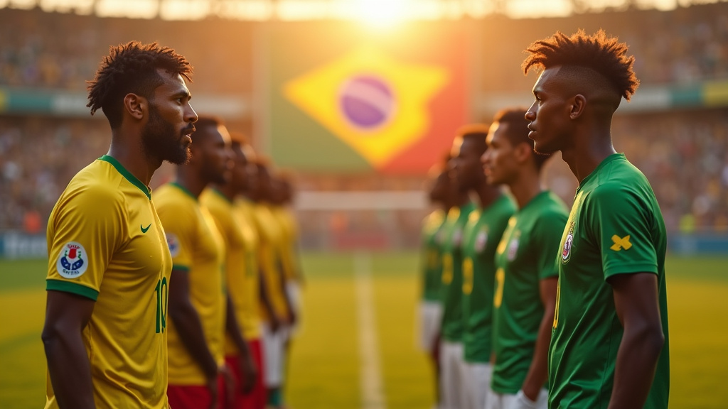 Stade lors du match Brésil-Sénégal à Londres