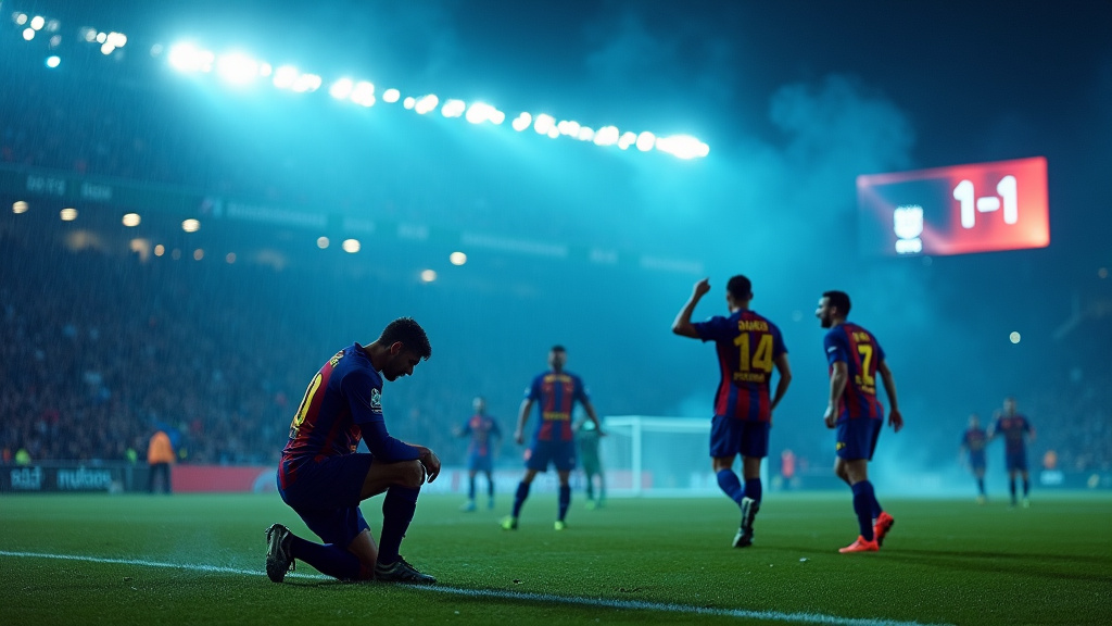 But de Forbs pour Club Bruges face au FC Barcelone