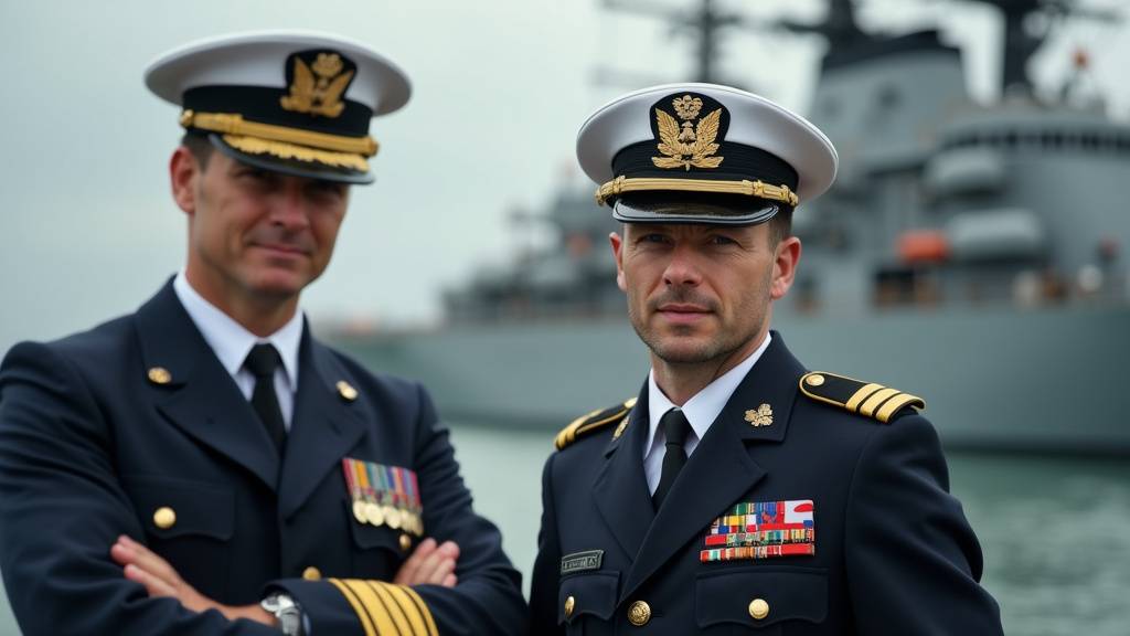 Hiérarchie des capitaines dans la Marine Nationale