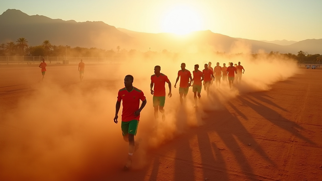 Stade de football au Maroc, hôte de la CAN 2025
