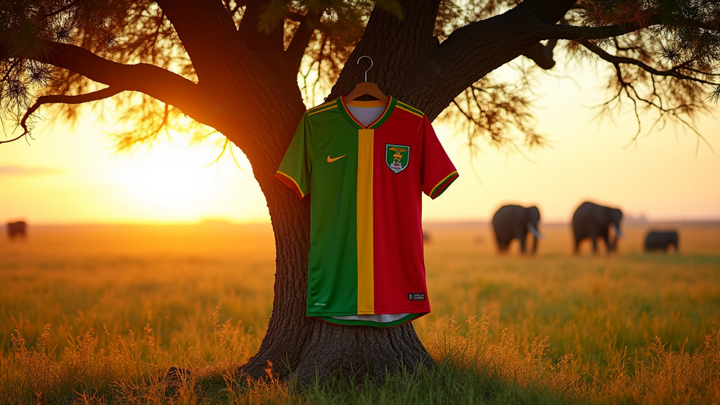 Équipe nationale de Côte d'Ivoire lors d'un match de la CAN