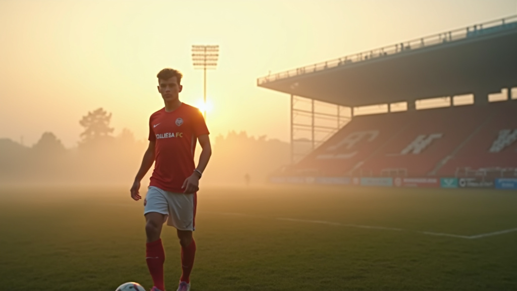 Photo de Bafodé Diakité en action sur un terrain de football