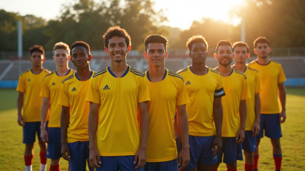 Entraînement de l'équipe Colombie U17 dans leurs installations
