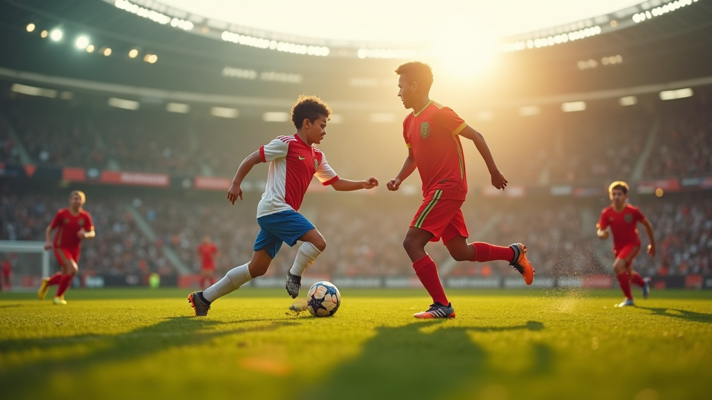 Joueurs marocains célébrant le but égalisateur contre les États-Unis U17
