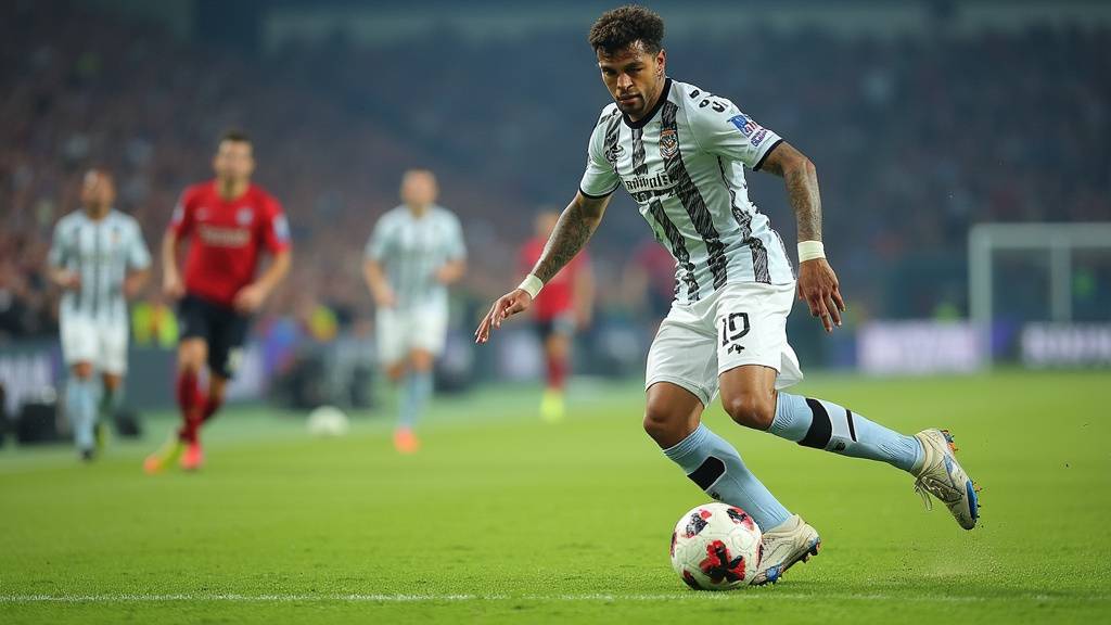 Gardien en train de travailler sa réduction d'angle