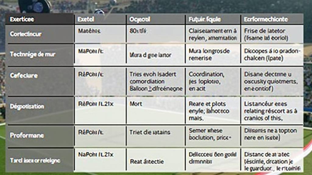 Gardien de but effectuant des exercices d'explosivité