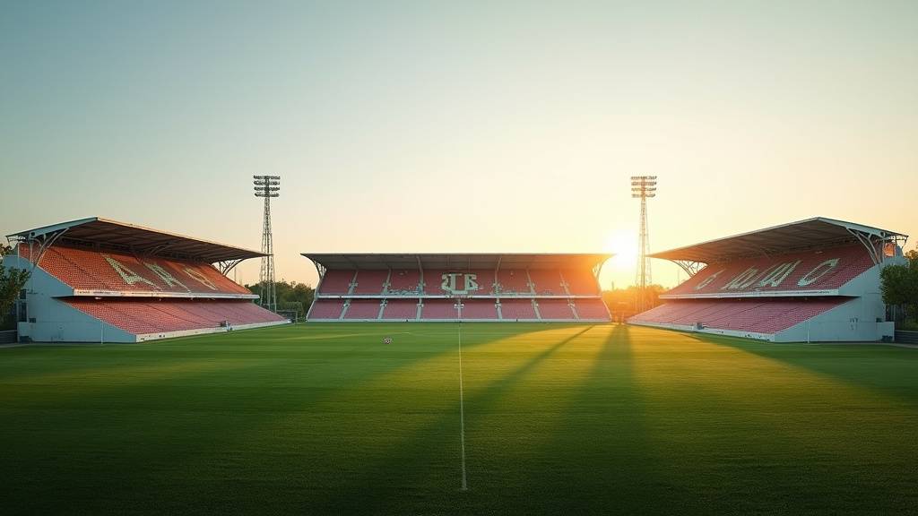 Le stade de la Beaujoire à Nantes lors d'un soir de match