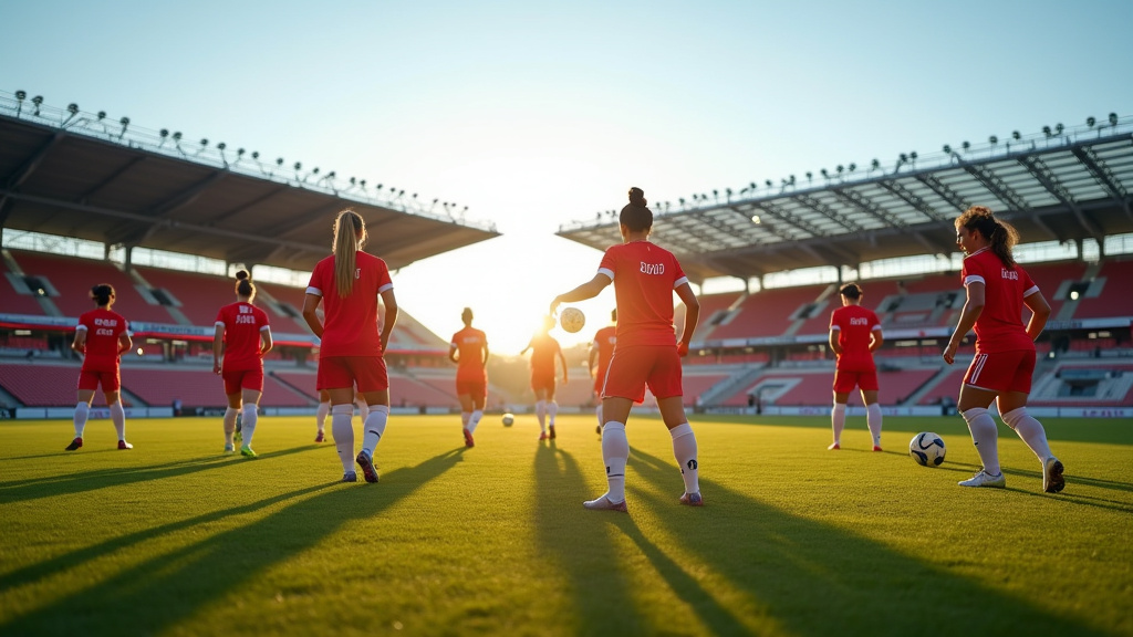 Stade du Hertha BSC lors d'un match féminin