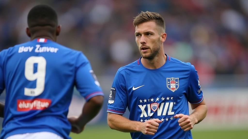 Affiche historique ESTAC Troyes années 1990