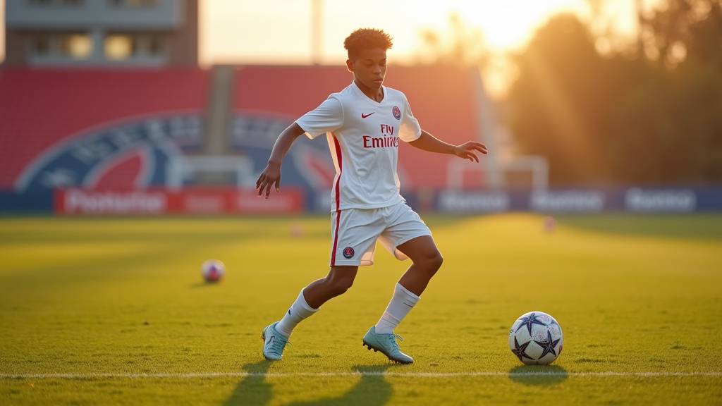 Campus PSG Poissy centre de formation jeunes joueurs