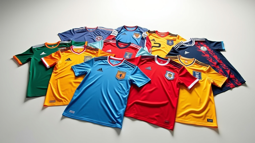 Supporters portant des maillots de la Coupe du Monde 2026