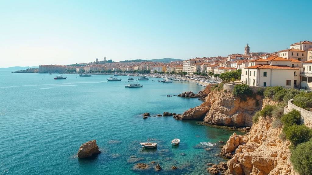 Les trois quartiers de Martigues