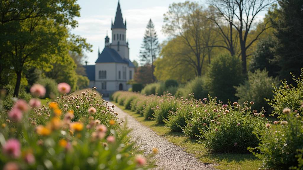 Parc de Champagne à Reims - espace vert