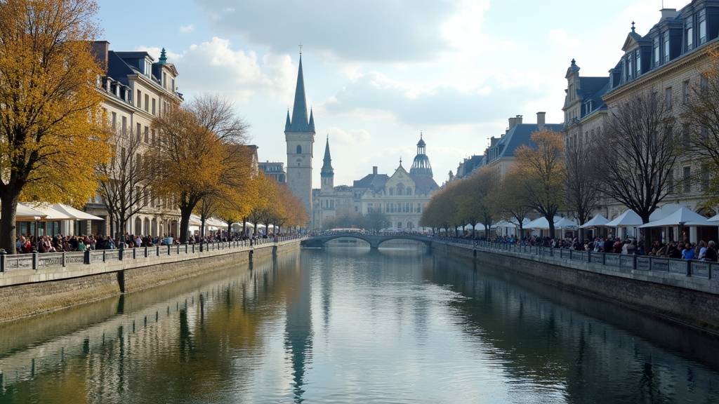 Place Stanislas illuminée la nuit à Nancy