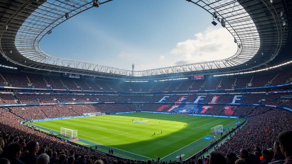 Stade Jean-Bouin lors d'un match du Paris FC
