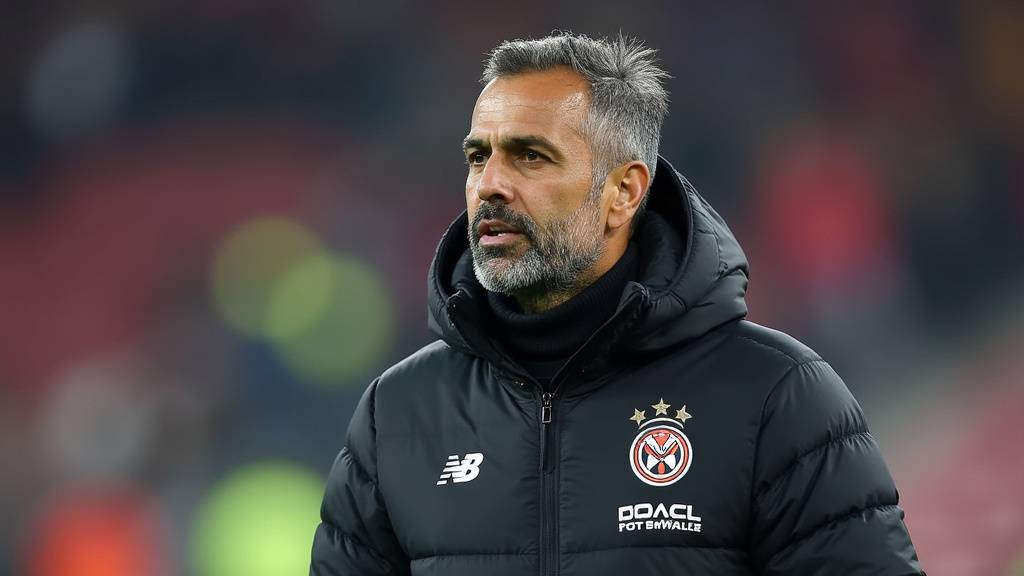 Le staff technique du FC Nantes autour de l'entraîneur