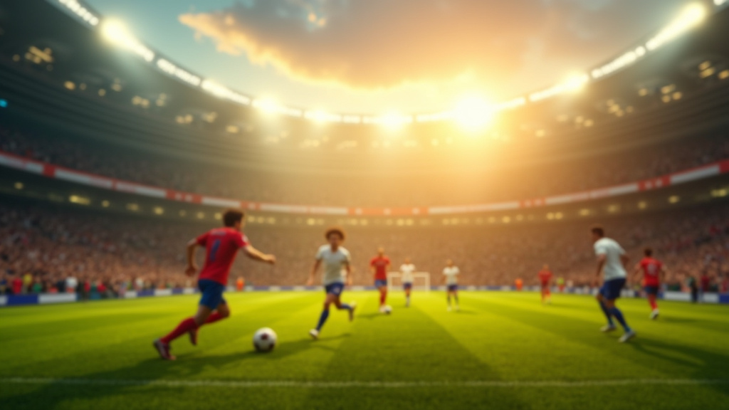 Écran de match en direct sur Yalla Shoot avec statistiques